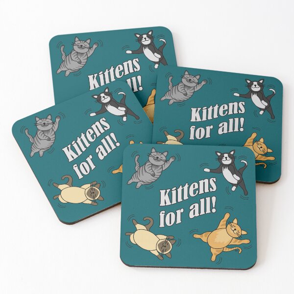 Item preview, Kittens for all! designed and sold by GeoCreate.