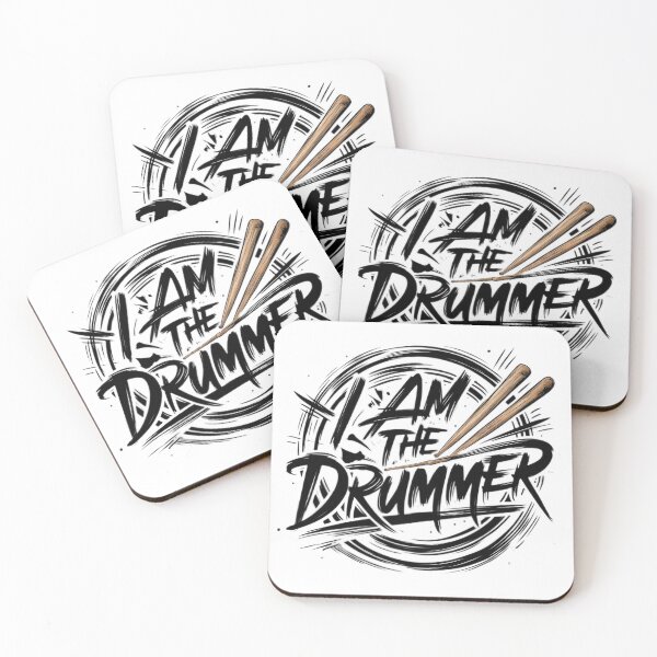 Item preview, I AM THE DRUMMER designed and sold by NebulaWhimsy.