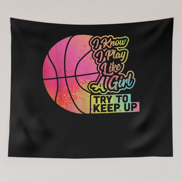 Item preview, Basketball Women Funny Gift Team Play Like a Girl Basketball T-Shirt designed and sold by GillesMarion.