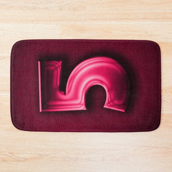 Item preview, Number 5 unit written in pink shiny metallic texture background designed and sold by SpinklyCreations.