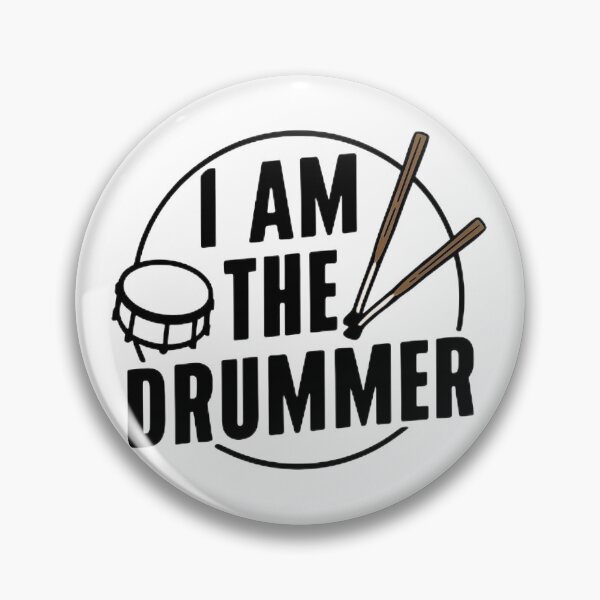 Item preview,  I AM THE DRUMMER designed and sold by NebulaWhimsy.
