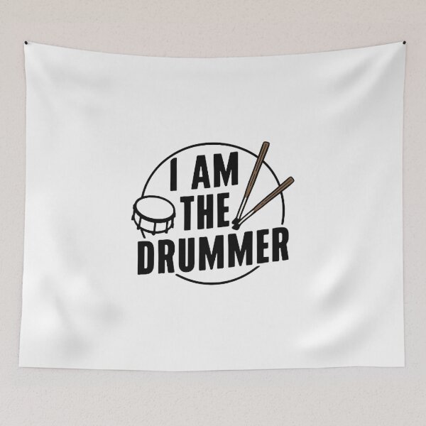 Item preview,  I AM THE DRUMMER designed and sold by NebulaWhimsy.