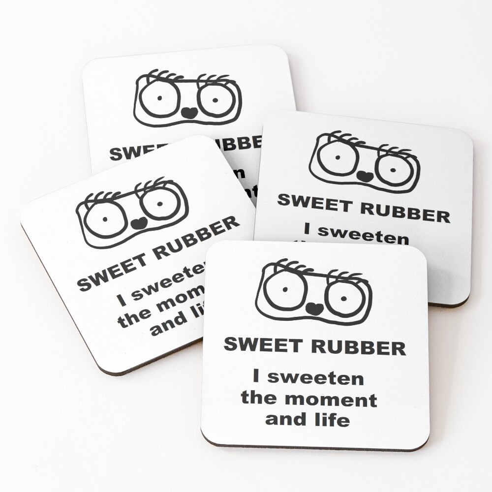 Item preview, Coasters (Set of 4) designed and sold by RubberWorld.