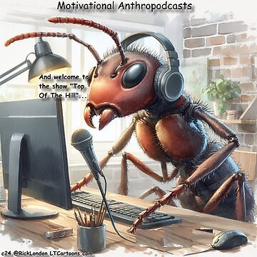 Artwork thumbnail, Ant's Motivational Anthropodcast, A Podcast For The Ambitious Ant by Rick London Gifts