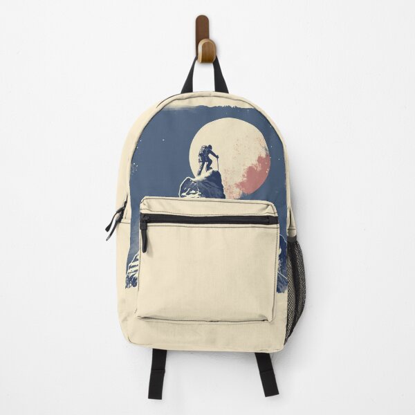 Item preview, Man climbing on a snowy mountain designed and sold by BasedCanvas.