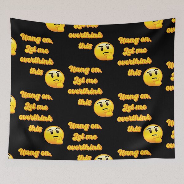 Item preview, Hang on. Let me overthink this-emoticons designed and sold by Pixel-Forge.