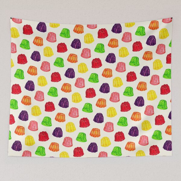 Item preview, Rainbow Jello Pattern - White designed and sold by Kelly  Gilleran.
