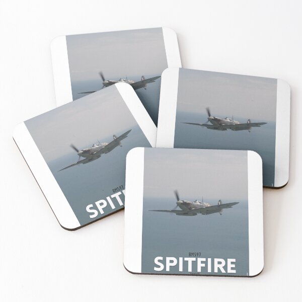 Item preview, Supermarine Spitfire Mk VB BM597 sobre el Canal de la Mancha. designed and sold by Paul Rowland.
