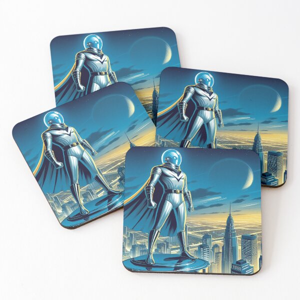 Item preview, Space Ghost Vista Towering Gaze Across Urban Expanse designed and sold by Divyansh200102.