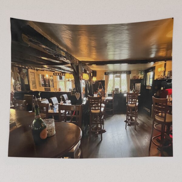 Item preview, English 17th Century Pub View designed and sold by Londonimages.