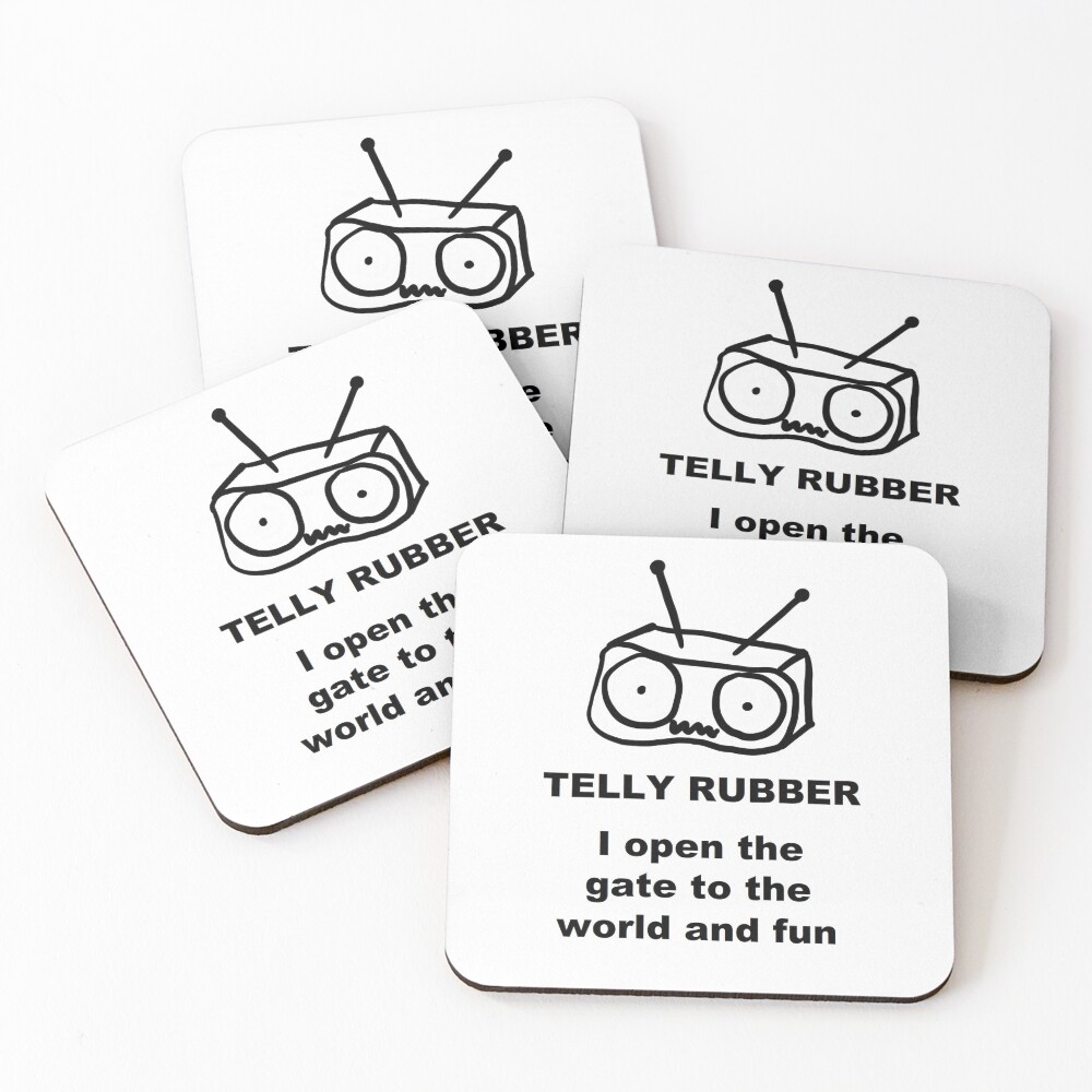 Item preview, Coasters (Set of 4) designed and sold by RubberWorld.