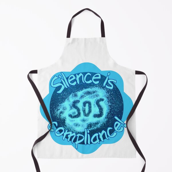Item preview, Silence is compliance! designed and sold by Kid Wits Ink  "Wise enough to leave a lasting impression!".