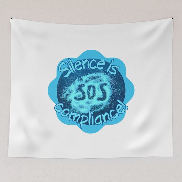 Item preview, Silence is compliance! designed and sold by Kid Wits Ink  "Wise enough to leave a lasting impression!".