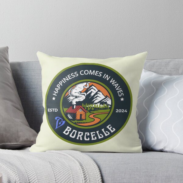 Item preview, Happiness comes in waves,borcelle designed and sold by Einsteinshop.