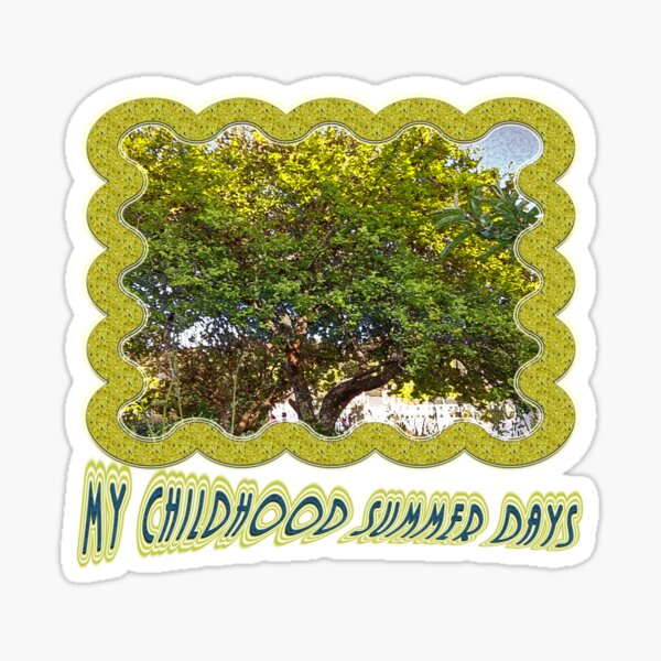 Vista previa del artículo con la obra «My Childhood Summer Days», diseñado y vendido por mavicfe.
