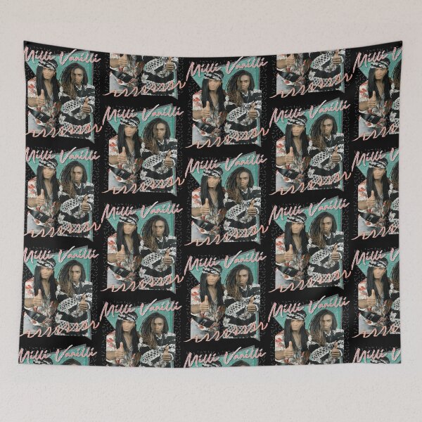 Item preview, Milli Vanilli   -Billy sketch 80s rock style   designed and sold by 478-lakinmadix.