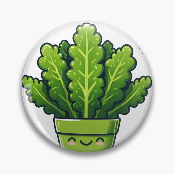 Item preview, Don't Kale My Vibe | Veggie Puns | Cute Anime Character Puns designed and sold by NoboShop.