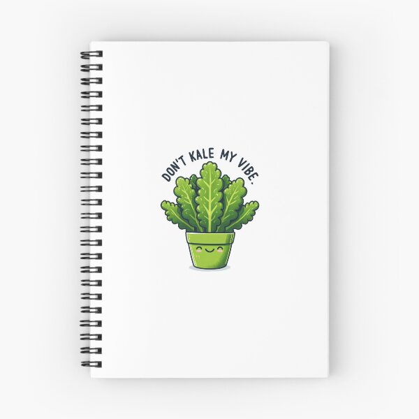 Item preview, Don't Kale My Vibe | Veggie Puns | Cute Anime Character Puns designed and sold by NoboShop.