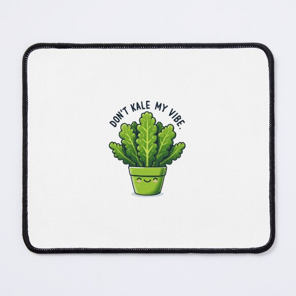 Item preview, Don't Kale My Vibe | Veggie Puns | Cute Anime Character Puns designed and sold by NoboShop.