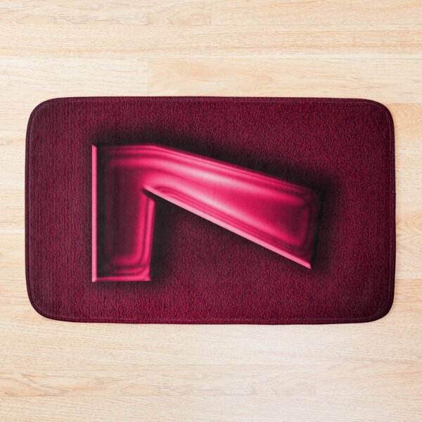 Item preview, Number 7 unit written in pink shiny metallic texture background designed and sold by SpinklyCreations.