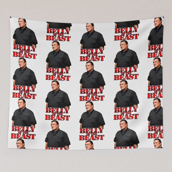 Item preview, Steven Seagal - Belly Of The Beast  - Billy sketch 80s rock style   designed and sold by 478-lakinmadix.