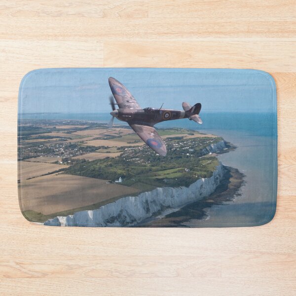 Item preview, Supermarine Spitfire Mk Vb BM597 over the White Cliffs of Dover designed and sold by Paul Rowland.
