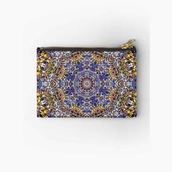 Item preview, Mountain King's Rotunda - Purple & Yellow Psychedelic Fractal Mandala designed and sold by RML Art Studios.