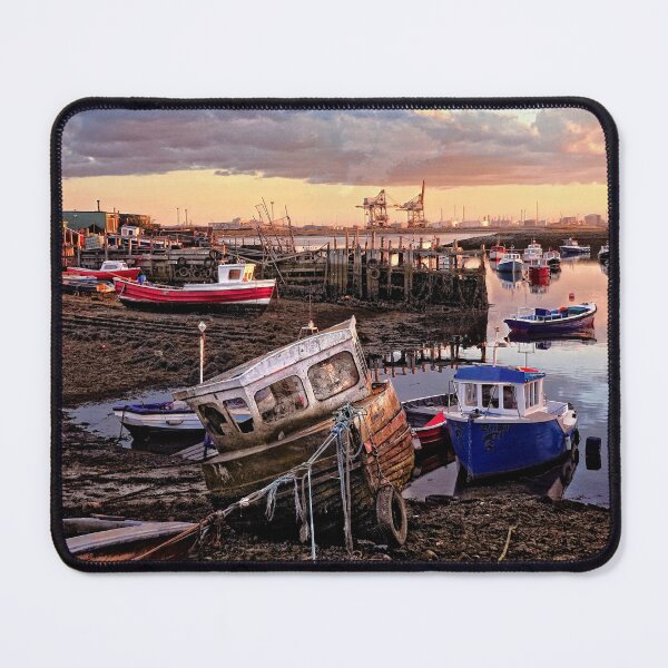 Item preview, "Paddy's Hole" Harbour Redcar North Yorkshire designed and sold by RosRidleyPhoto.