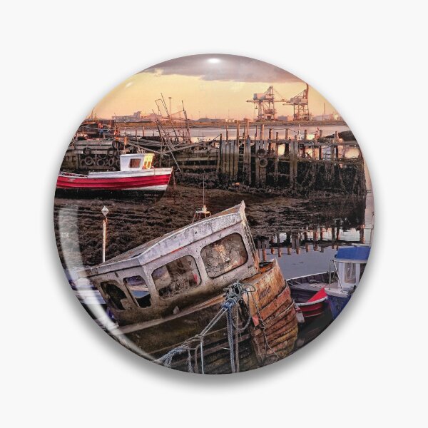 Item preview, "Paddy's Hole" Harbour Redcar North Yorkshire designed and sold by RosRidleyPhoto.