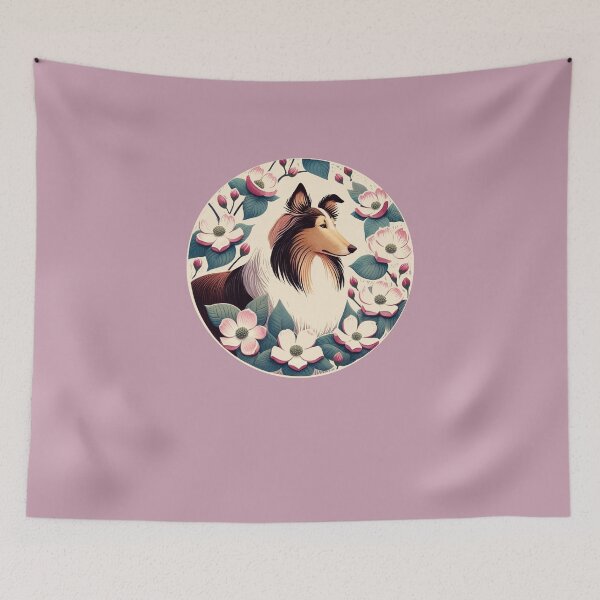 Item preview, Dogwood Collie designed and sold by FrictionMaxxing.