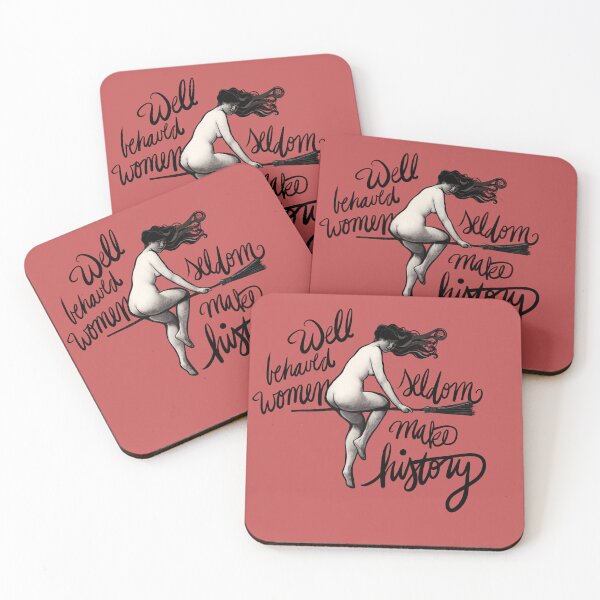 Item preview, Well behaved women seldom make history designed and sold by FrictionMaxxing.