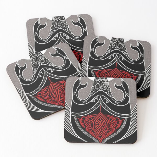 Item preview, Abstract Viking Ship Art designed and sold by TheDarkWardrobe.