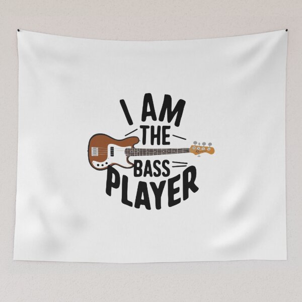 Item preview, I AM THE BASS PLAYER designed and sold by NebulaWhimsy.