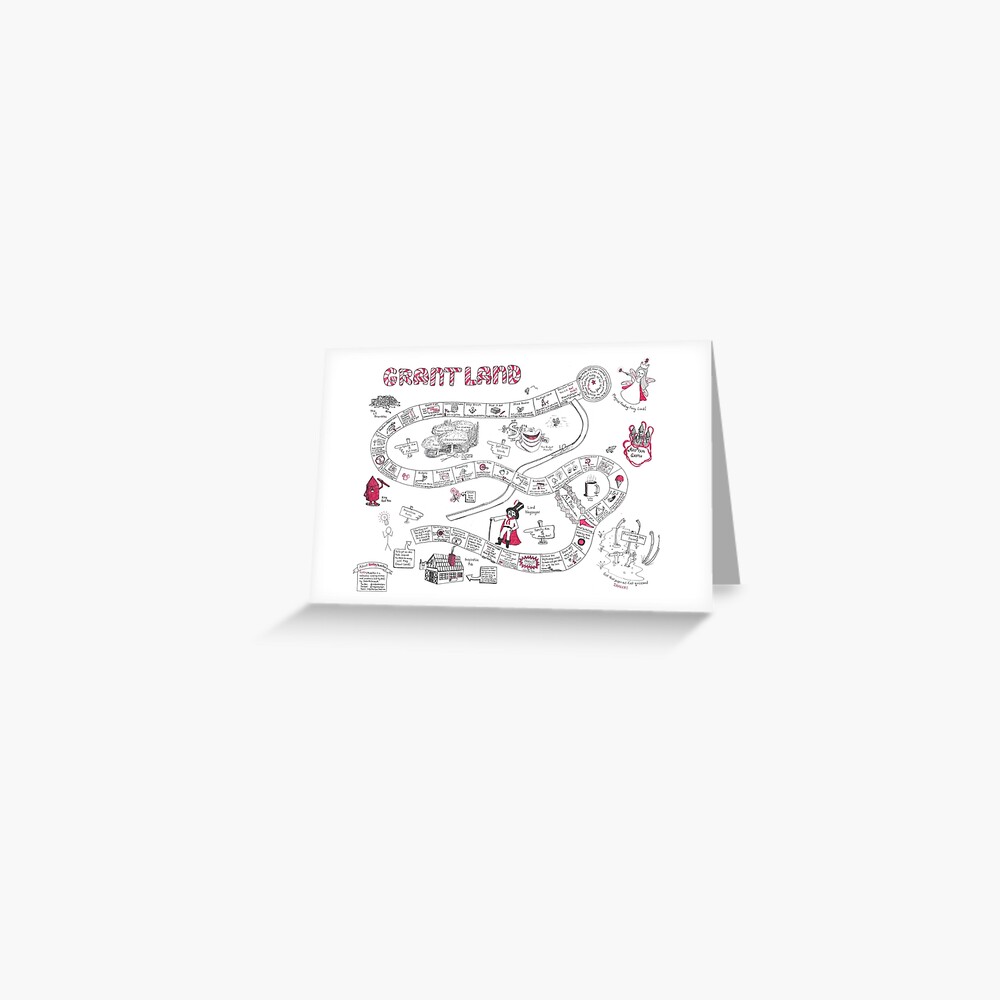 Item preview, Greeting Card designed and sold by redpenblackpen.