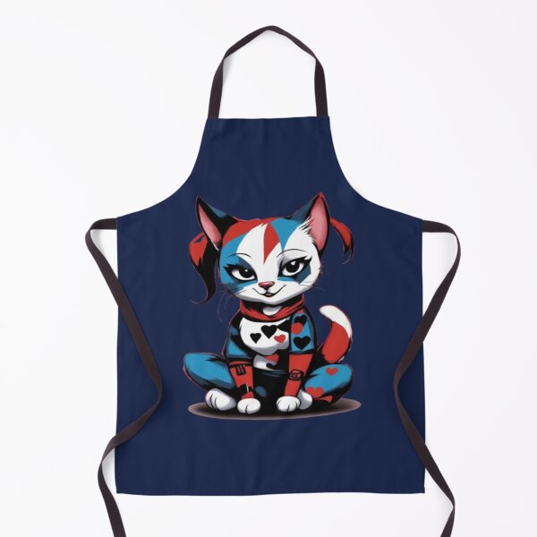 Item preview, Harley The Cat, Product Colour: Azure Blue designed and sold by Midnight Veil Designs.
