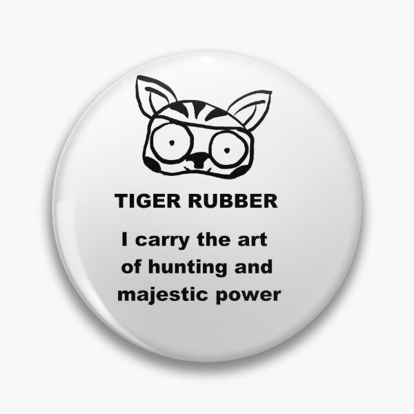 Item preview, TIGER RUBBER designed and sold by RubberWorld.