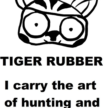 Artwork thumbnail, TIGER RUBBER by RubberWorld