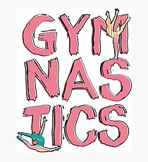 GYMNASTICS Photographic Print