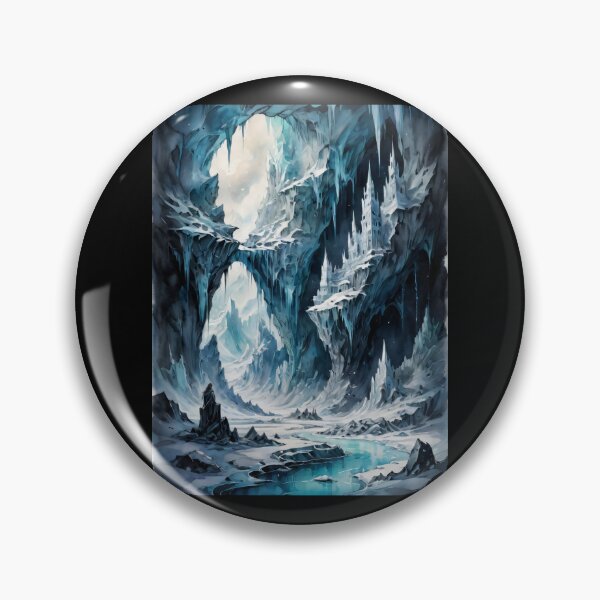 Item preview, Fantasy Winter Landscape designed and sold by ByteyCreatives.