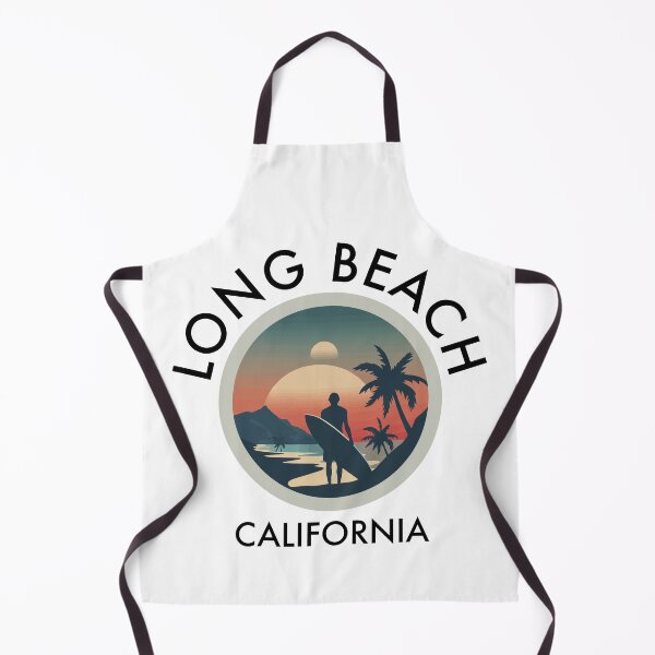 Item preview, Long Beach - California (with Black Lettering) designed and sold by VelvetRoom.
