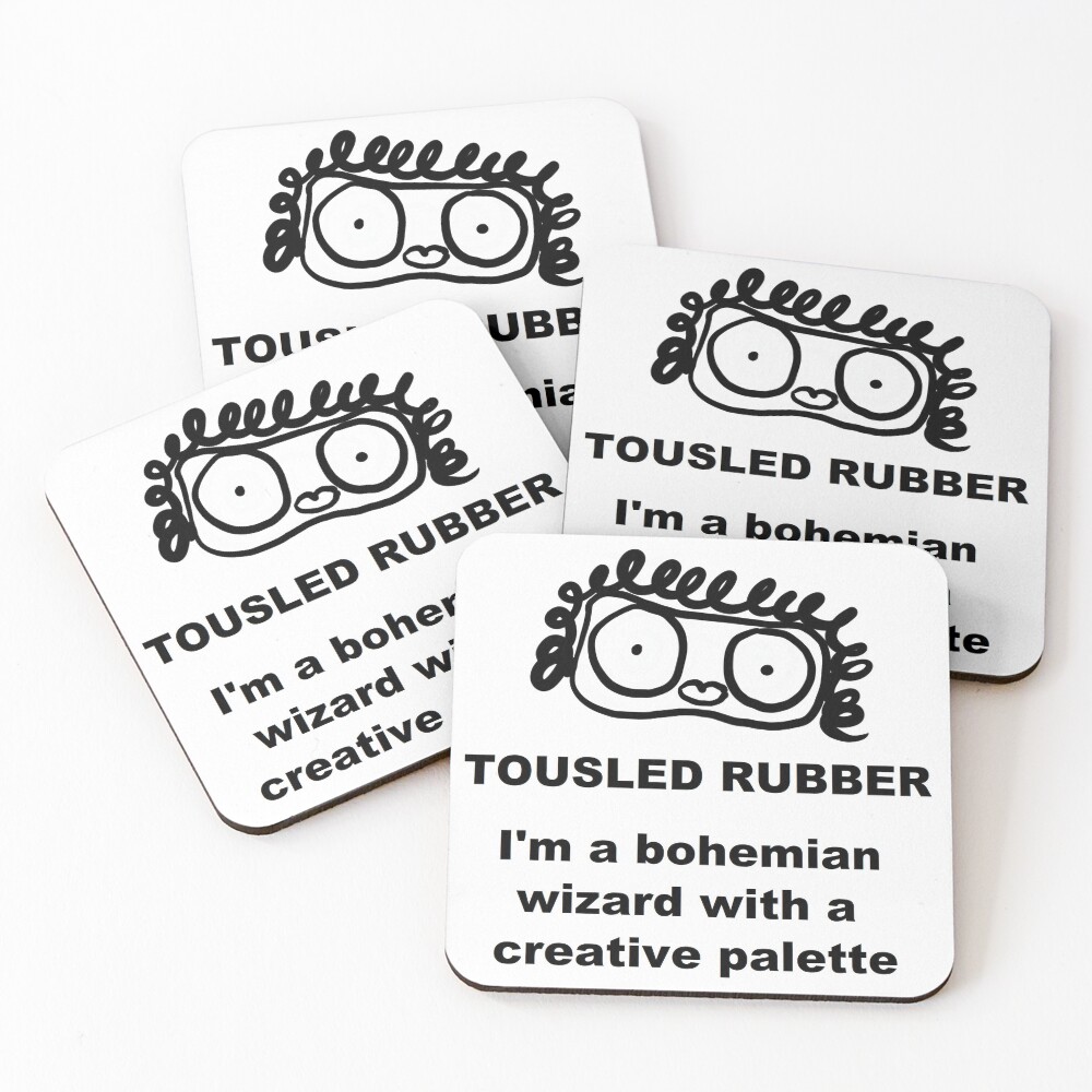 Item preview, Coasters (Set of 4) designed and sold by RubberWorld.