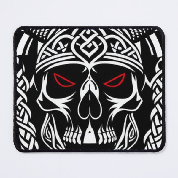 Item preview, Abstract Viking Skull Art designed and sold by TheDarkWardrobe.