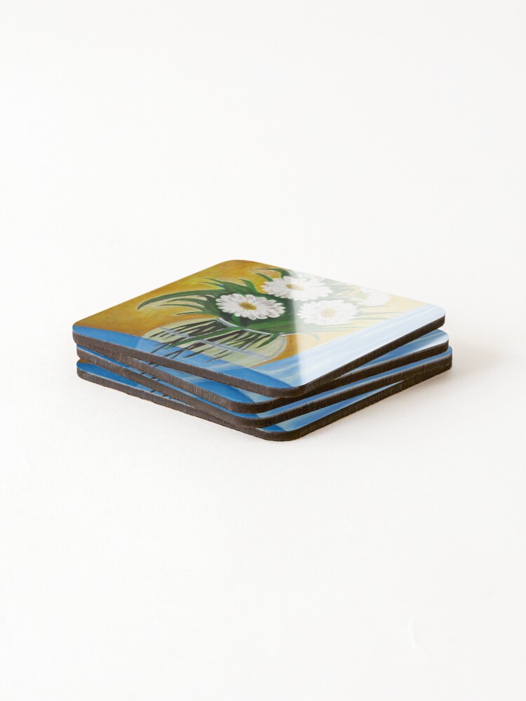 Thumbnail 4 of 5, Coasters (Set of 4), Life designed and sold by HopeProject.