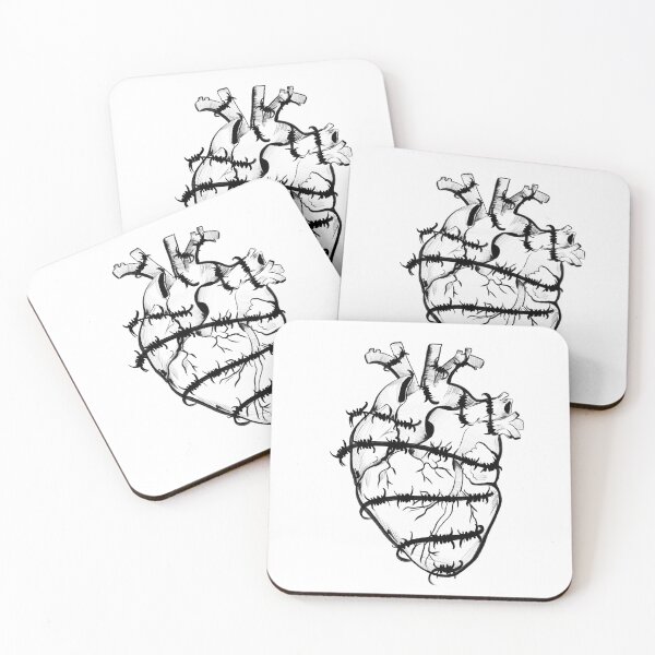 Item preview, Barbed wire fence heart designed and sold by thesongofstorms.