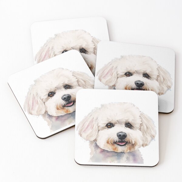 Item preview, Bichon Frise Portrait designed and sold by ChaosReigns91.