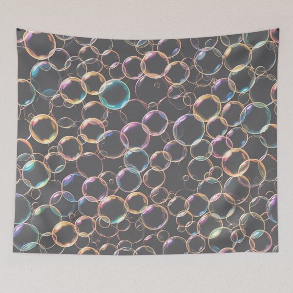 Item preview, "Iridescent Dreams" Bubbles Pattern designed and sold by Generic RedHead Designs.