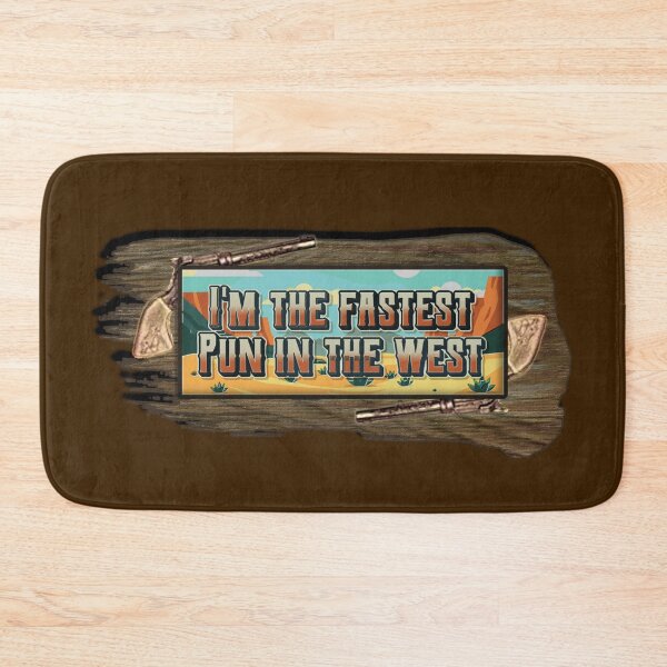 Item preview, FASTEST PUN IN THE WEST  designed and sold by THE AMERICAN TEEVANGELIST.