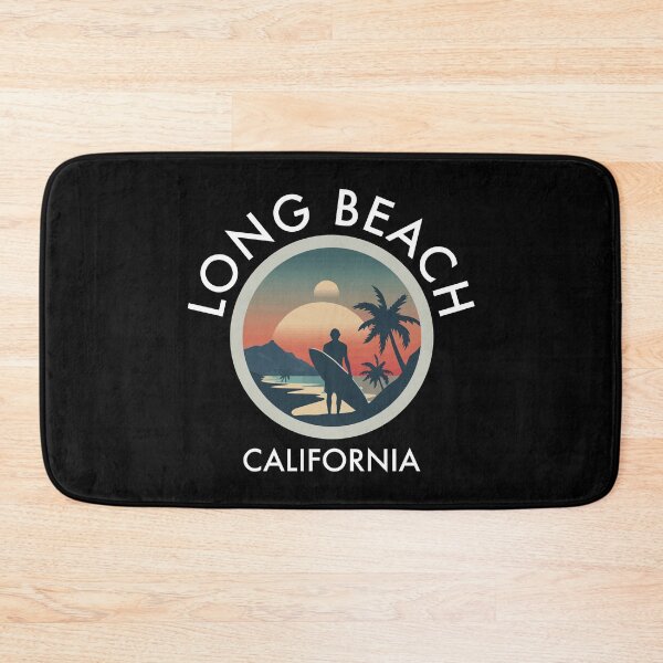 Item preview, Long Beach - California (with White Lettering) designed and sold by VelvetRoom.
