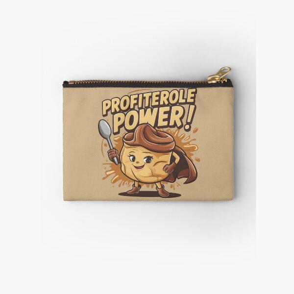 Item preview, Profiterole Power! Cute Happy Profiterole French Pastry Dessert Lover designed and sold by KLArtzStore.