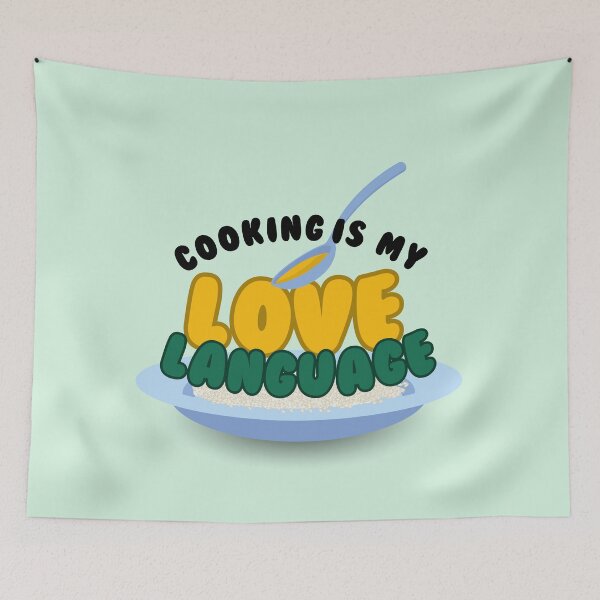 Item preview, Cooking is my Love Language designed and sold by EclecticKrys.
